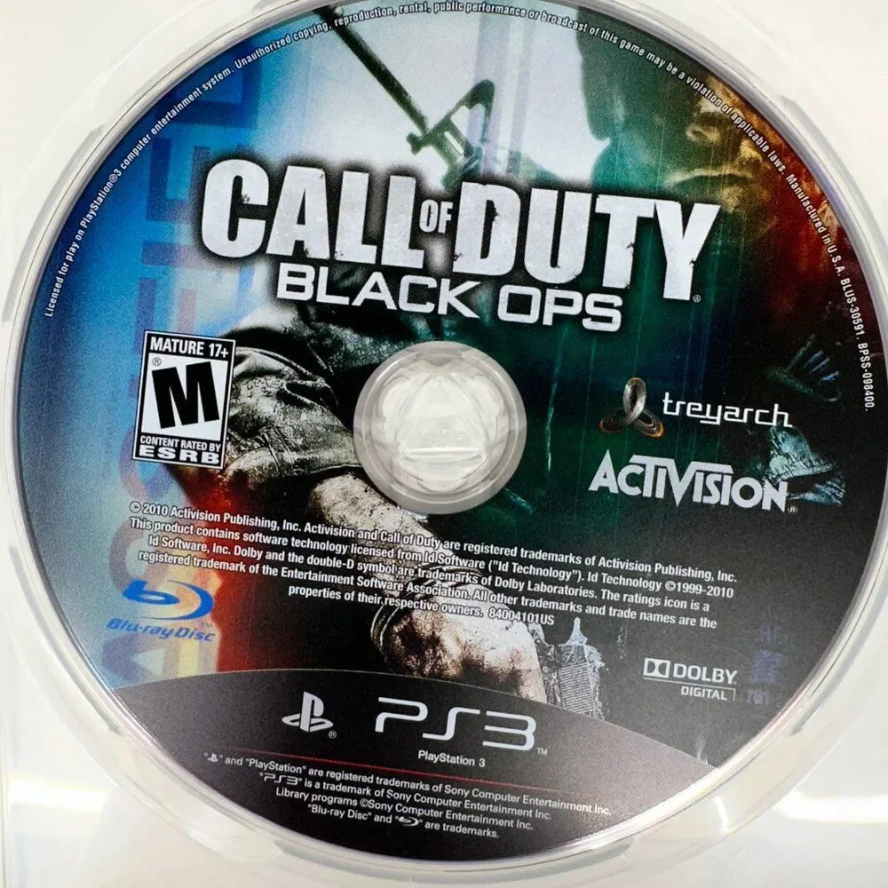 PS3 Call of Duty Black Ops and Call of Duty Ghosts Bundle